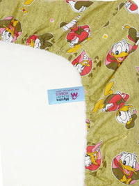 Myntra Elegant Homes Green & Red Printed Cotton 400TC Set Cadar King-2.50mX2.25m