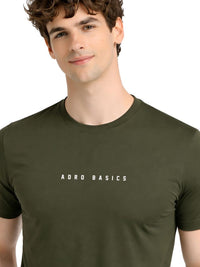 ADRO Men Typography Printed T-shirt