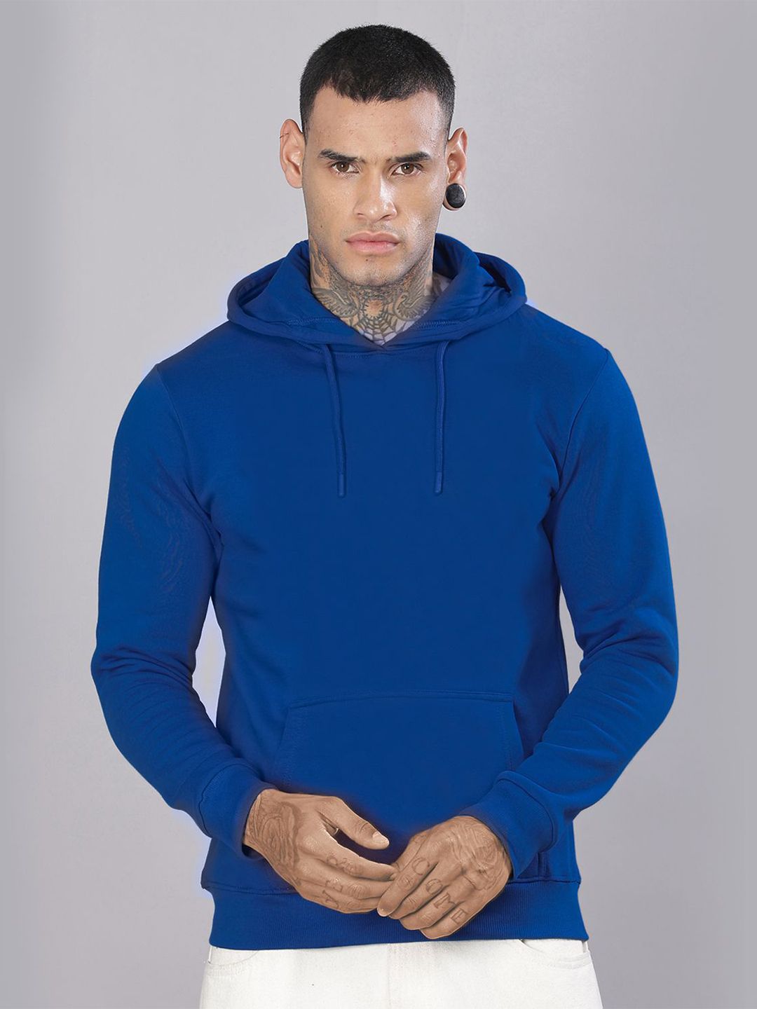 ADRO Lelaki Bertudung Pullover Sweatshirt