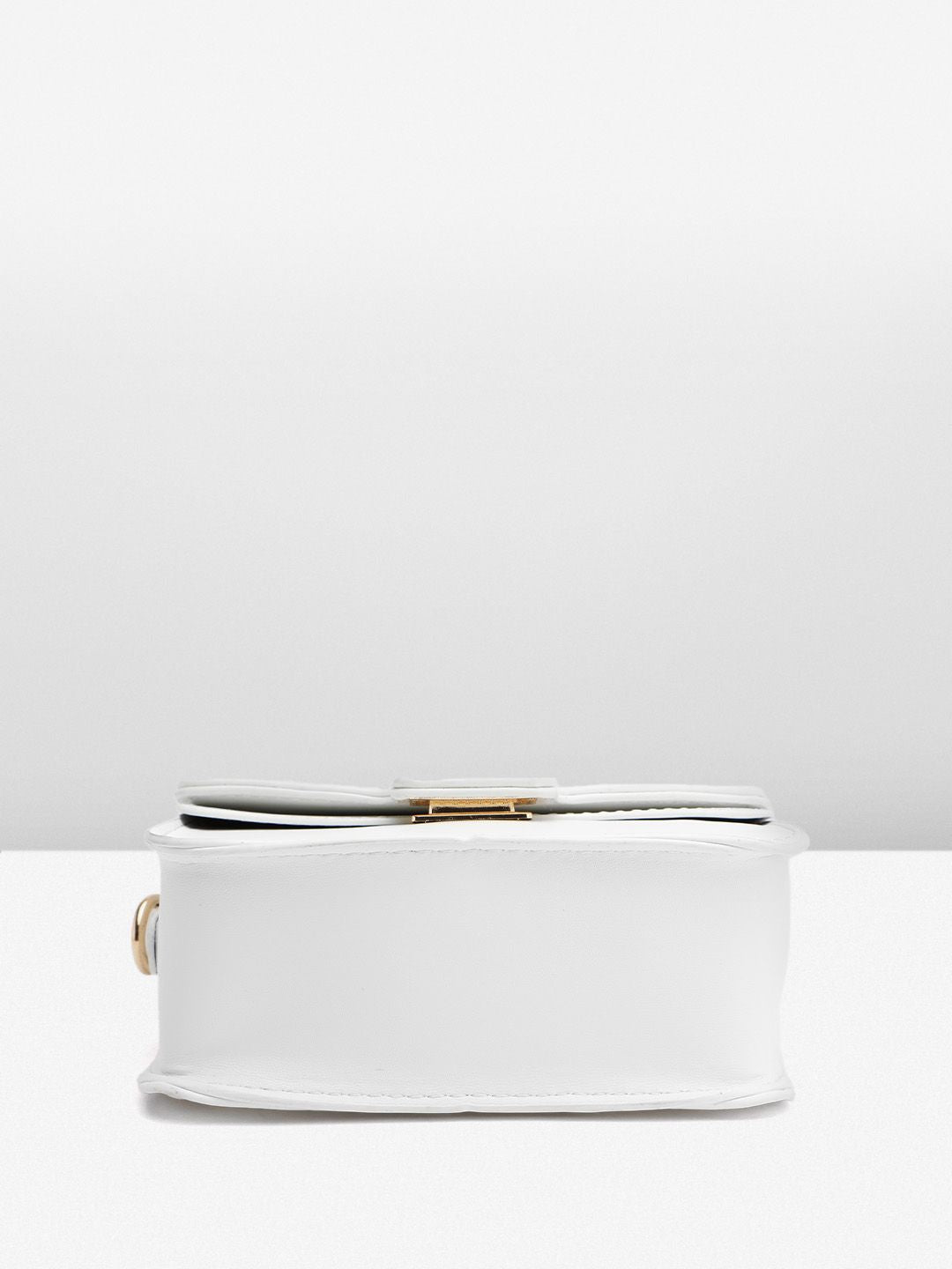 DressBerry Textured Structured Satchel Bag