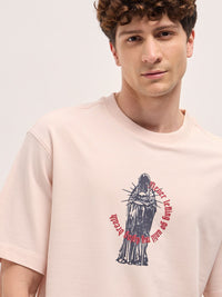 T-Shirt Leher Beruang Lelaki Bear House Graphic Graphic