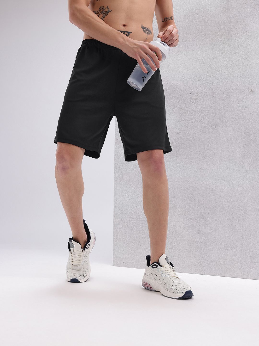 HRX by Hrithik Roshan Men Colourblocked Rapid-Dry Running Sports Shorts