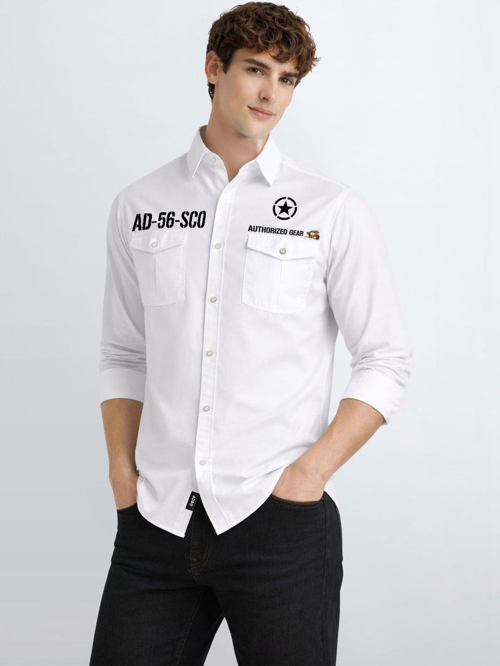 ADRO Men Standard Printed Casual Shirt