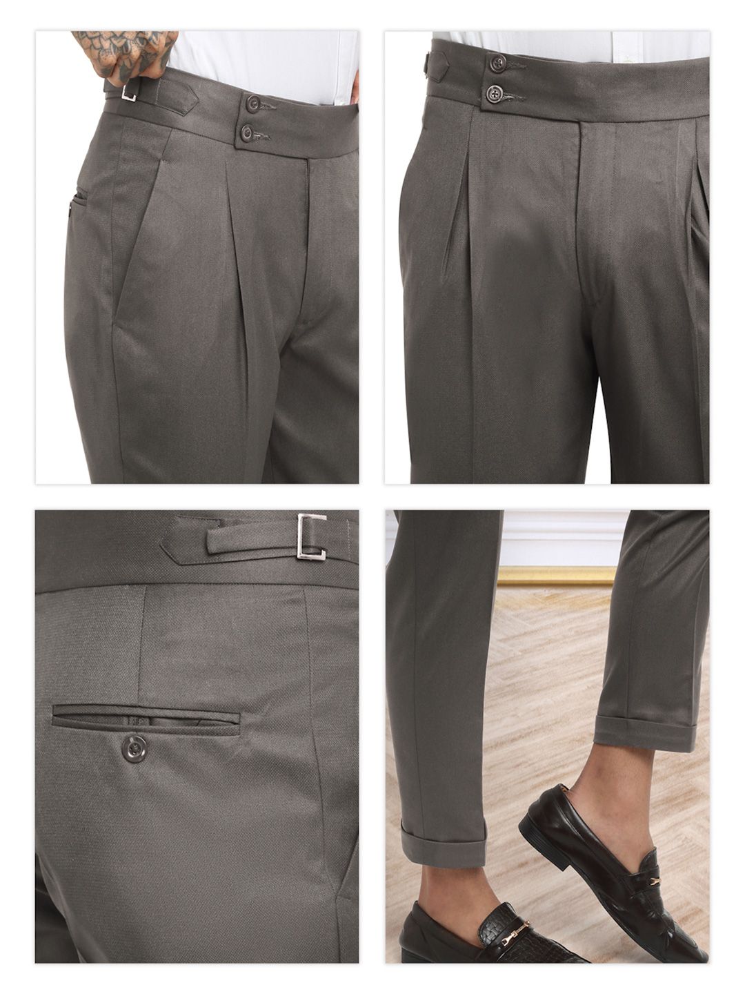 KLOTTHE Men Italian Gurkha Pants