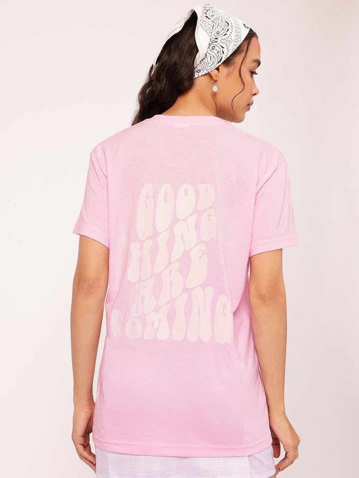 DressBerry Trend Artistry Typography T-shirt