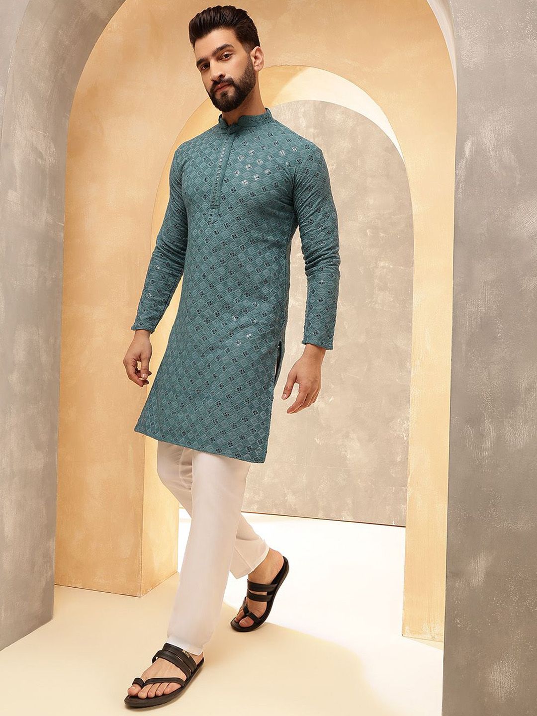 Kurta Sulam Lelaki Anouk