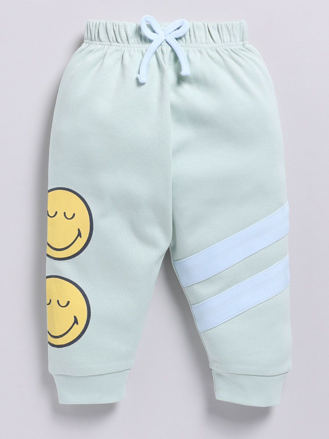 Moms Love Boys Pure Cotton Conversational Printed T-shirt and Joggers