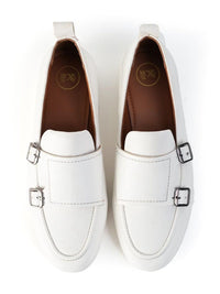 MONKSTORY Yacht Club Double Monk Slip-On - Putih