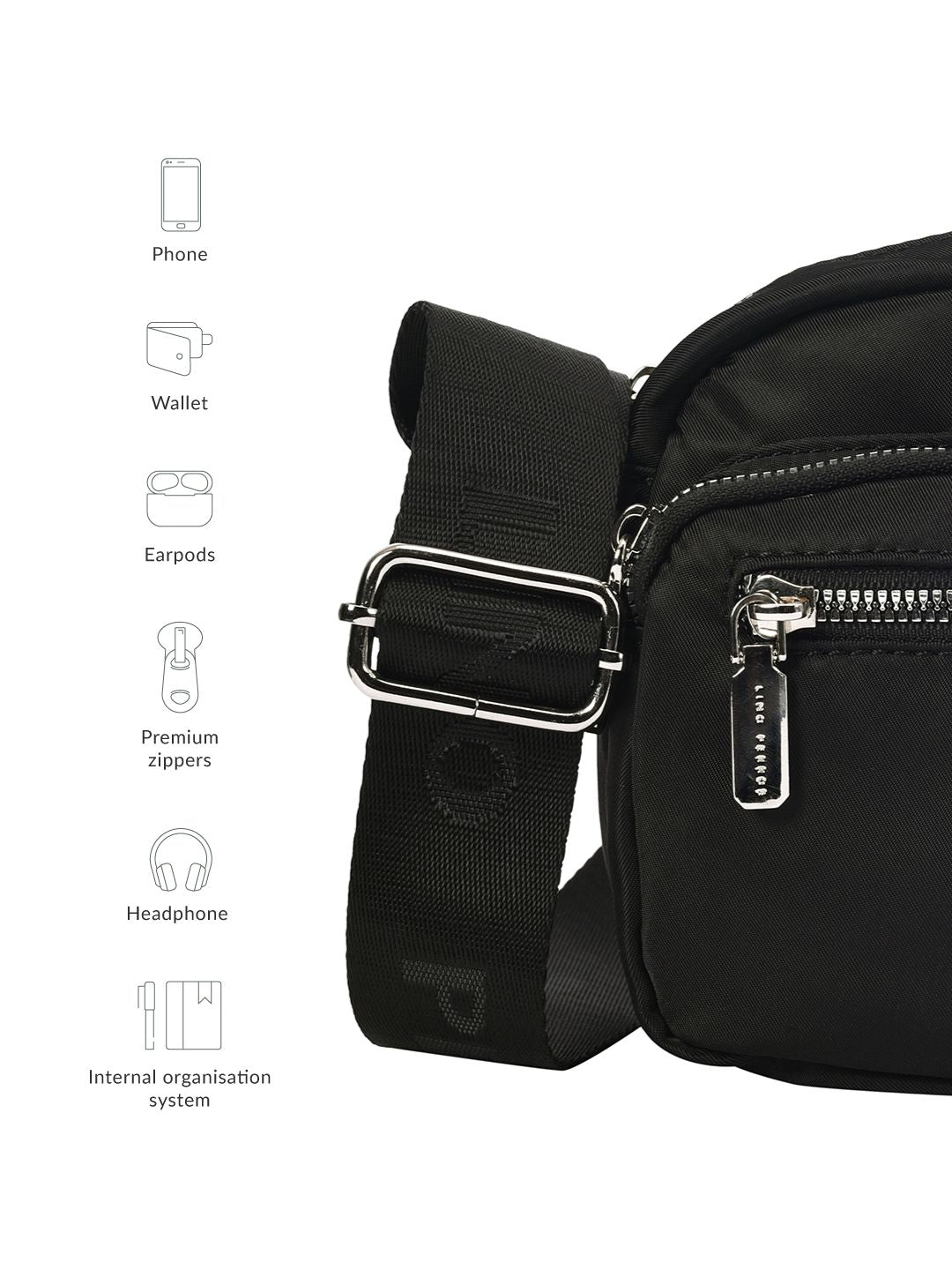 Lino Perros Structured Sling Bag