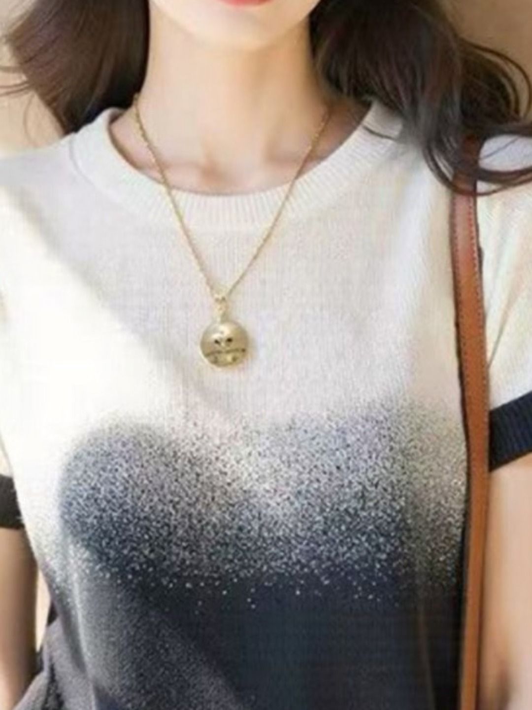 DressBerry Tie and Dye Round Neck Regular Sleeves Cotton T-shirt