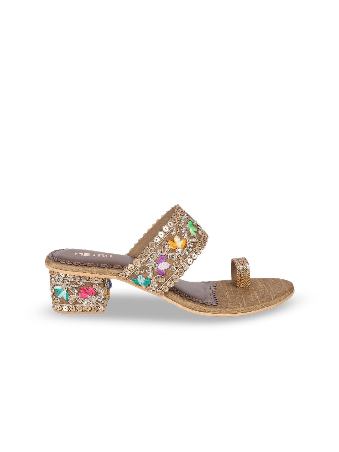 Metro Embellished Wedge Sandals