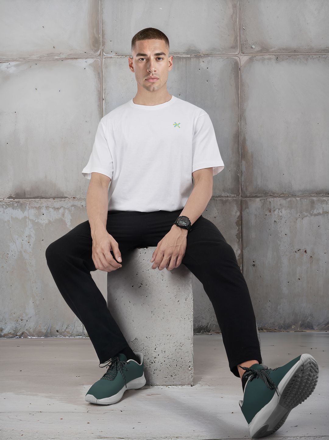 HRX by Hrithik Roshan Typography Pure Cotton Lifestyle T-shirt
