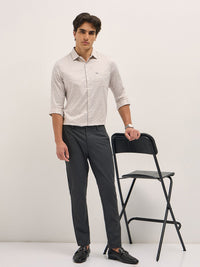 THE BEAR HOUSE Men Tailored Fit Opaque Printed Formal Shirt