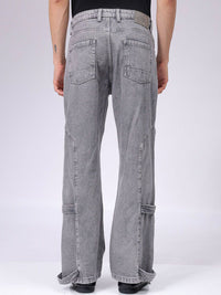 The Indian Garage Co Men Bootcut Loose Fit Convertible Jeans