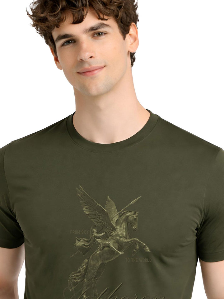 ADRO Men Printed T-shirt