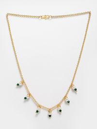 Anouk Set Of 3 Gold-Plated Charm Minimal Chain
