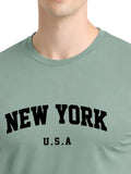 ADRO Men Typography Printed T-shirt