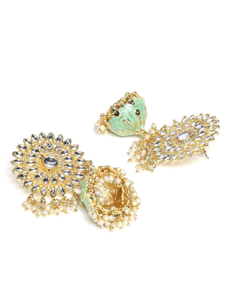 Anouk Contemporary Jhumkas Earrings