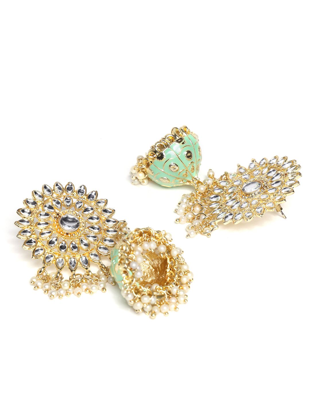 Anouk Contemporary Jhumkas Earrings
