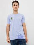 SPYKAR Men Graphic Printed Round Neck Cotton Slim Fit T-shirt
