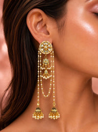 PANASH Circular Drop Earrings