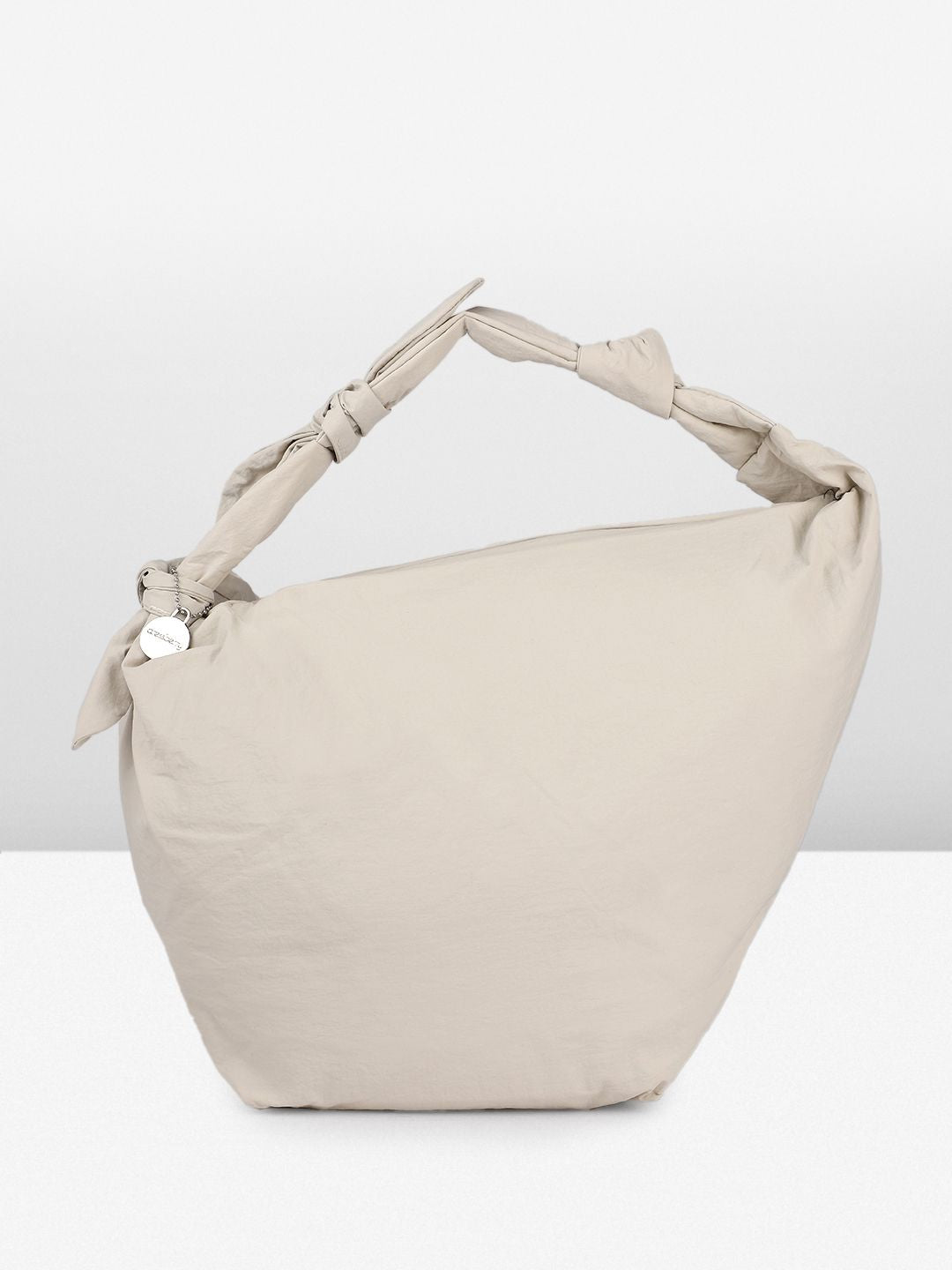 DressBerry Structured Shoulder Bag with Bow Detail