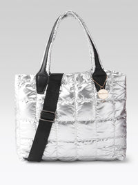DressBerry Quilted Shopper Handheld Bag