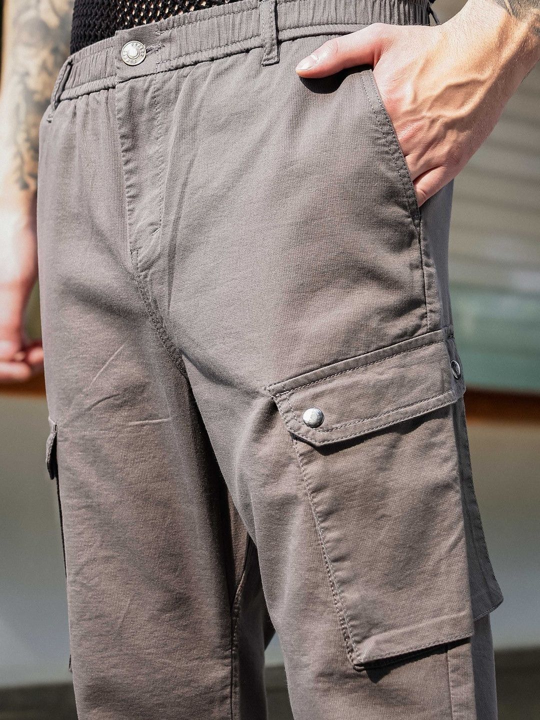 Eszett Men Cargos Trousers