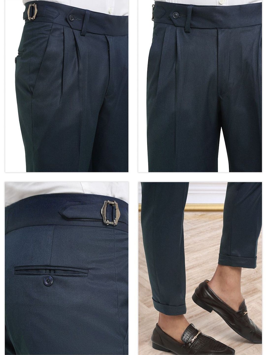 Moda Rapido Men Slim Fit Easy Wash Trousers