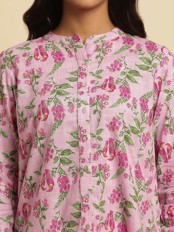W Women Floral Opaque Printed Casual Shirt
