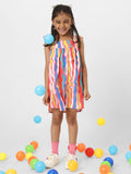 Nauti Nati Girls Striped Sleeveless Dress