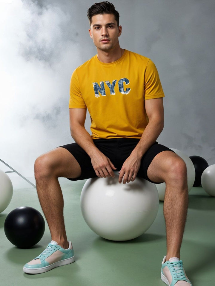 ADRO Men Printed T-shirt