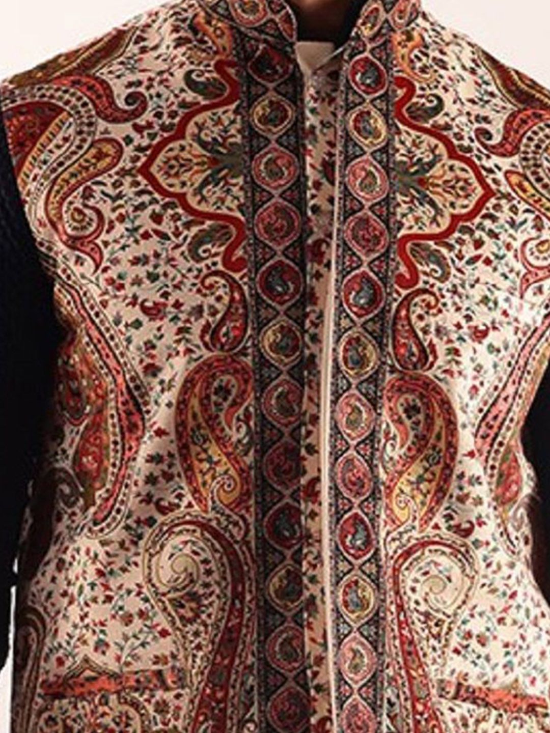 SOJANYA Paisley Printed Nehru Jaket