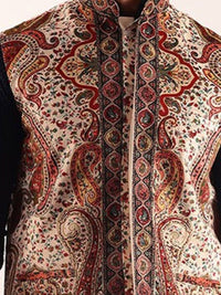 SOJANYA Paisley Printed Nehru Jaket