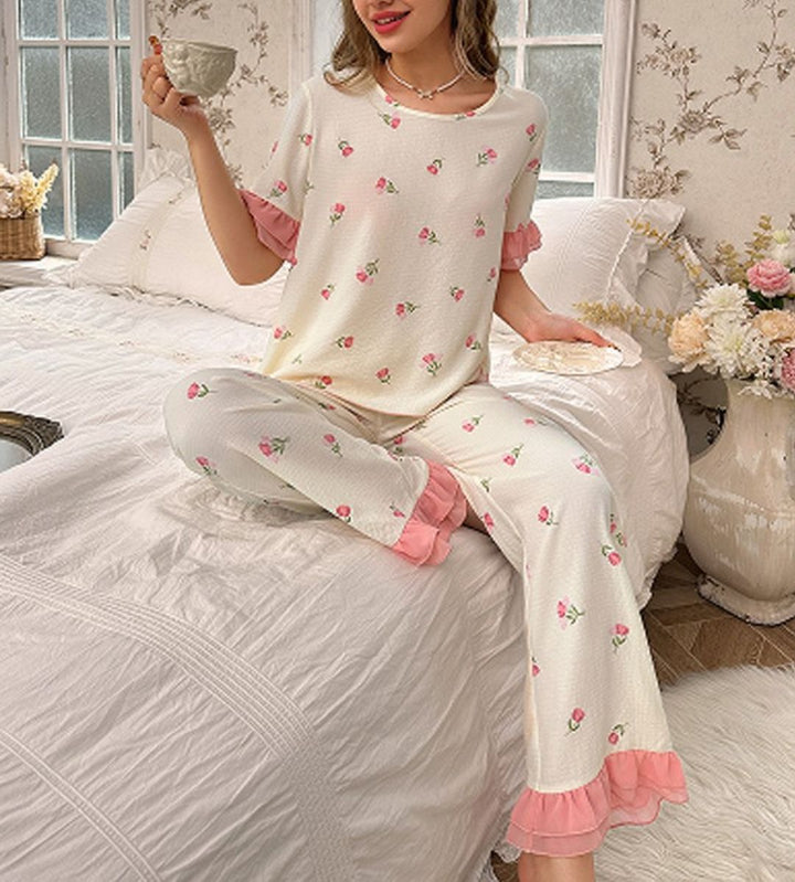 DressBerry Women Printed Night suit