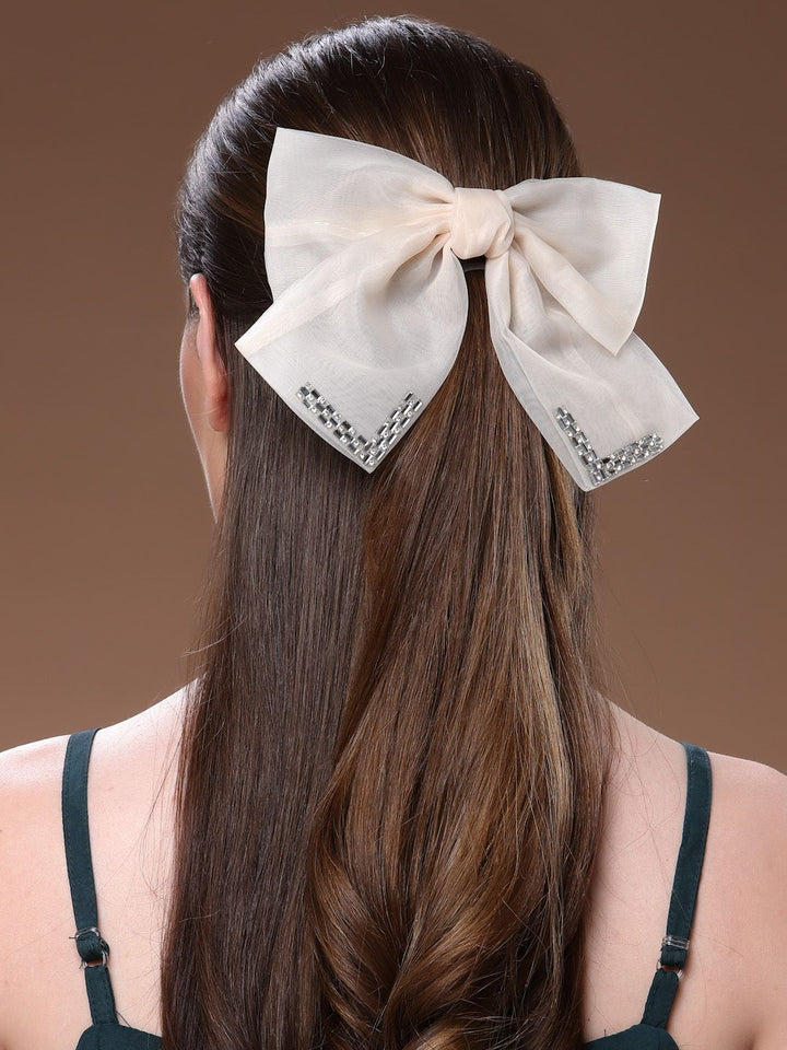 Klip Rambut Tic Tac yang Dihiasi Wanita PANASH