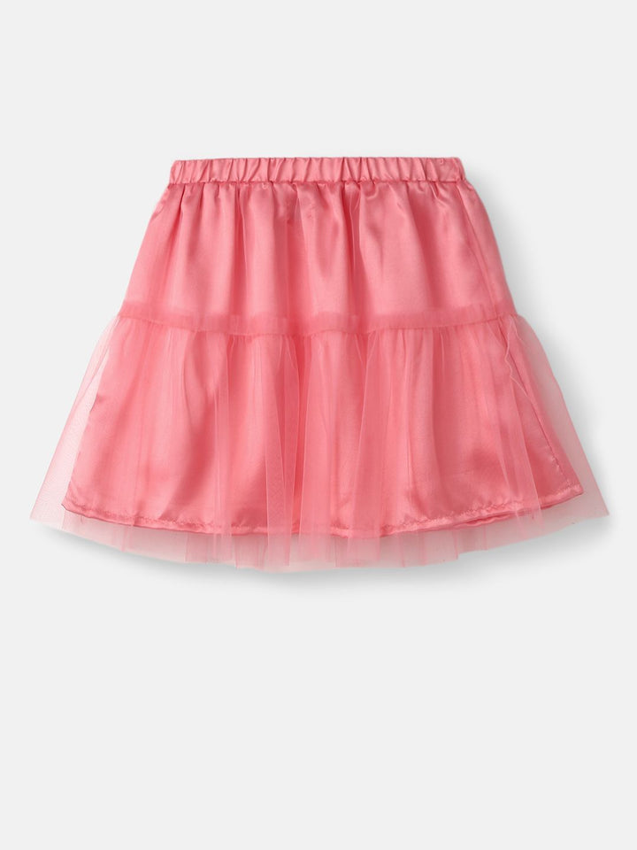 Nauti Nati Girls Printed Top with Skirt