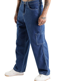 Eszett Men Mid-Rise Baggy Cargos