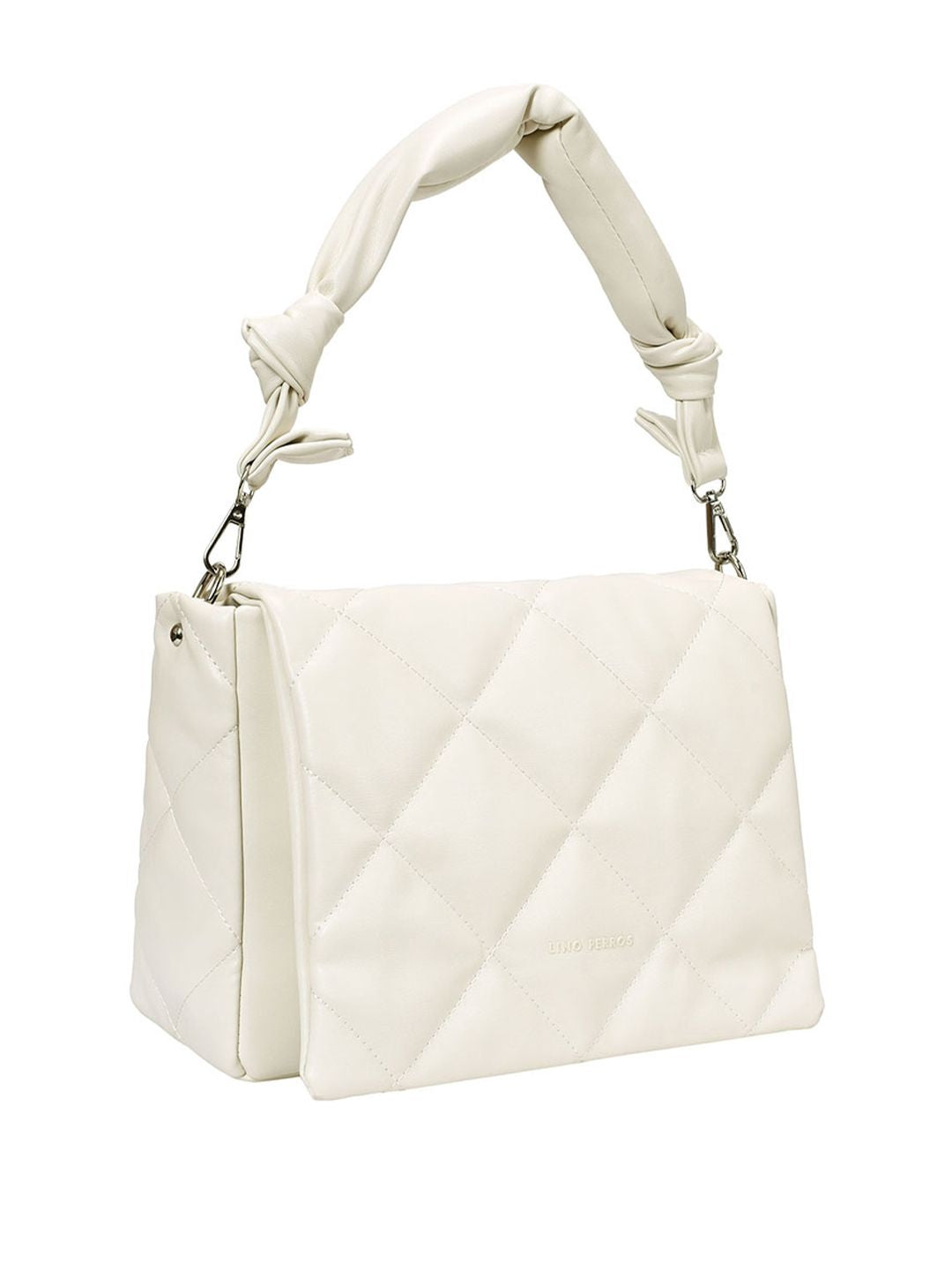 Lino Perros Quilted Structured Shoulder Bag