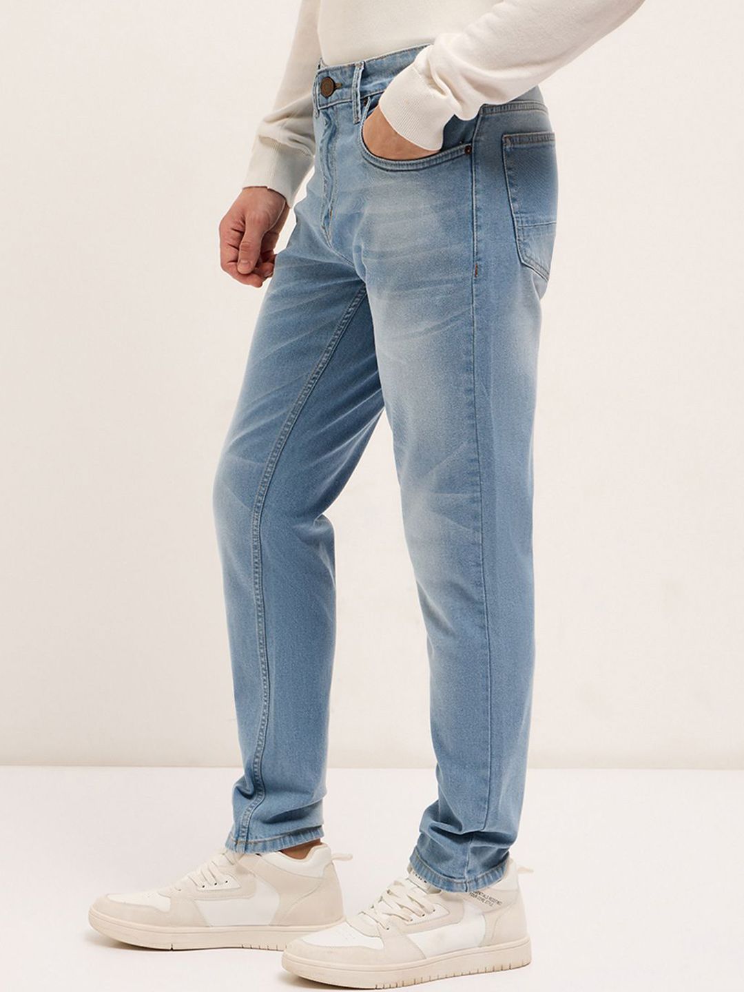THE BEAR HOUSE Men Slim Fit Stretchable Jeans