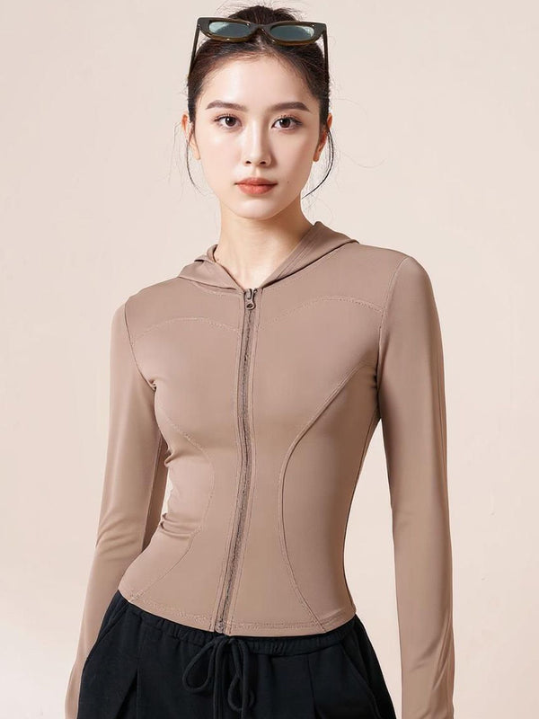 HRX by Hrithik Roshan Hooded Crop Tailored Jacket