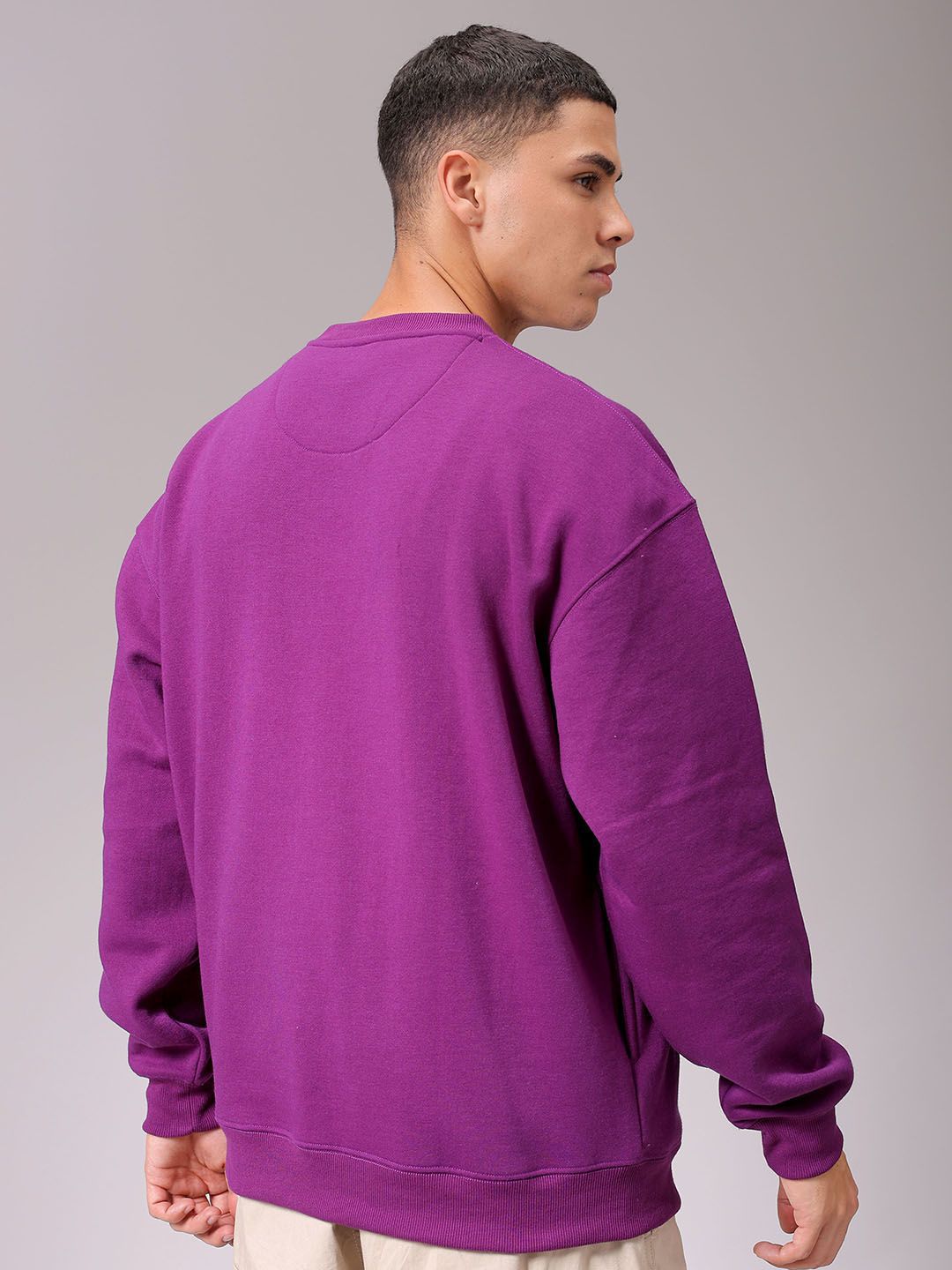 The Indian Garage Co Men Long Sleeves Round Neck Sweatshirt