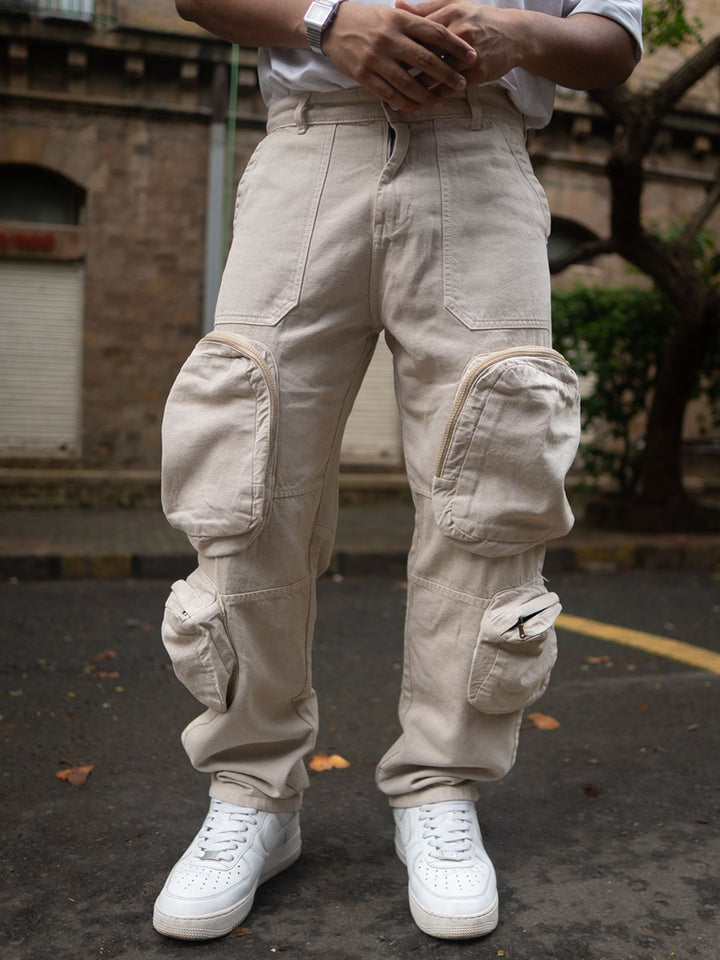 Powerlook Men Loose cargo  Trousers