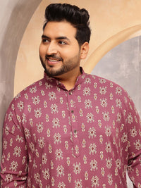 SOJANYA PLUS Motif Etnik Lelaki Bercetak Kurta