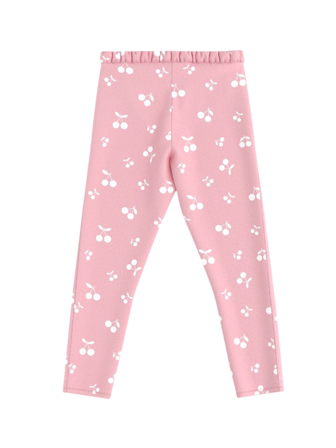 Nauti Nati Infant Girls Pack of 2 Printed Mid-Rise Ankle-Length Leggings