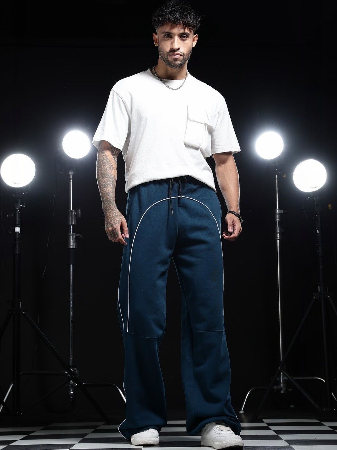 Eszett Street High-Rise Joggers
