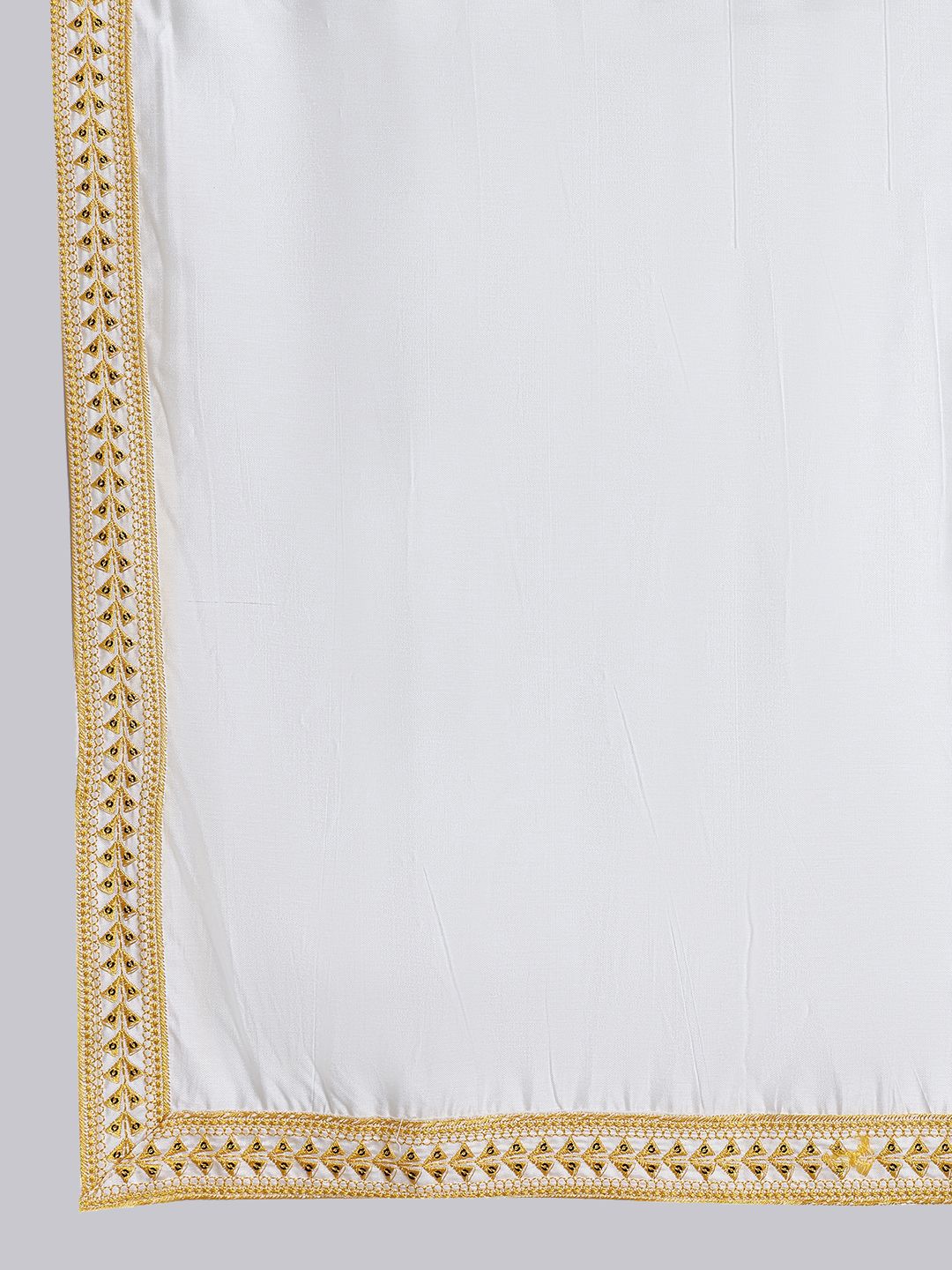 Jompers Floral Embroidered Sequinned Silk Cotton Straight Kurta with Pyjamas & Dupatta