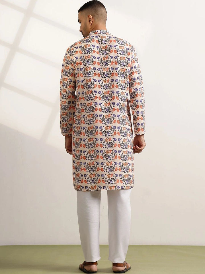 Anouk Men Floral Printed Floral Kurta