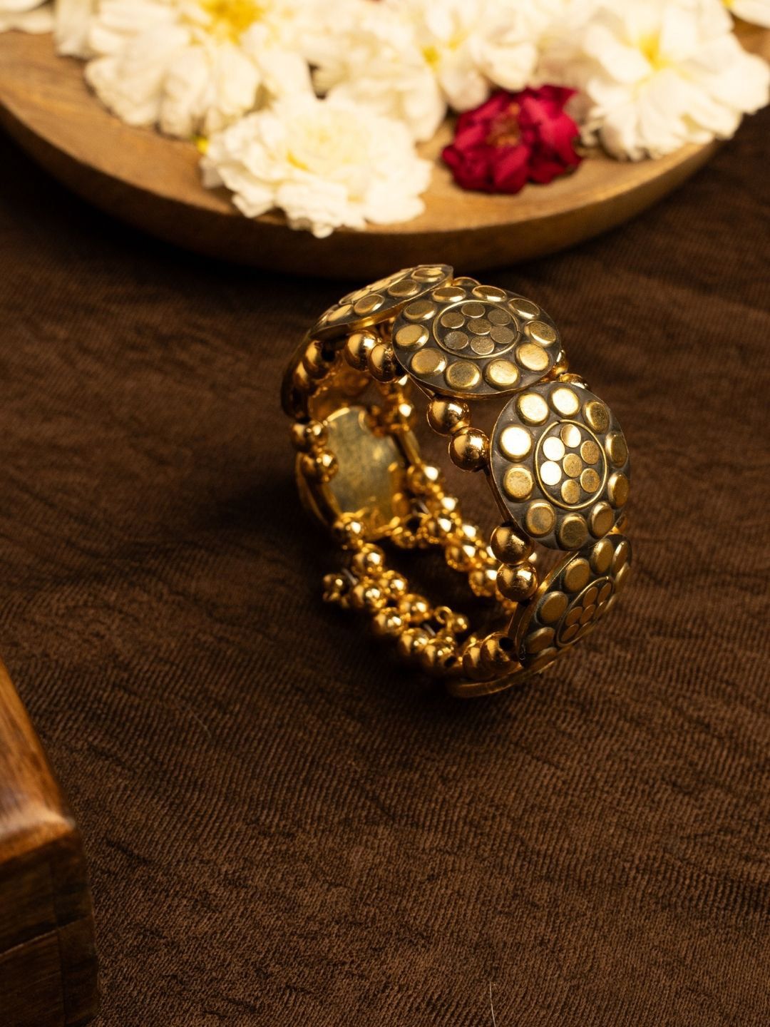 PANASH Gold-Plated Bangle-Style Bracelet