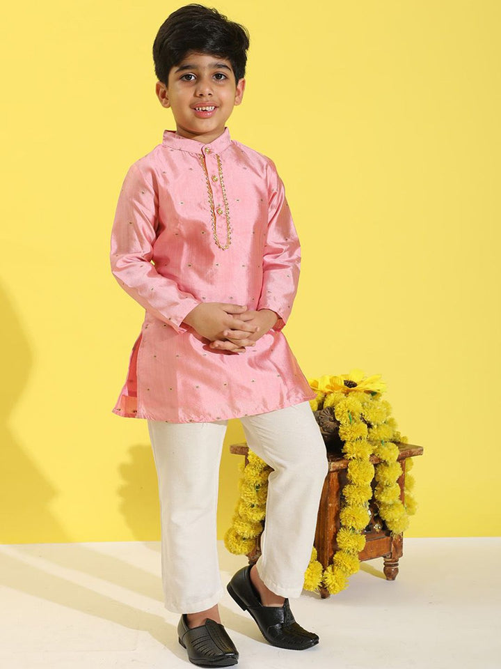 Cutiekins Boys Regular Kurta with Pyjamas